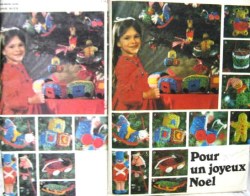 6342  BUTTERICK VINTAGE XMAS STUFFED ORNAMENTS, TRAINS PATTERN UNCUT
